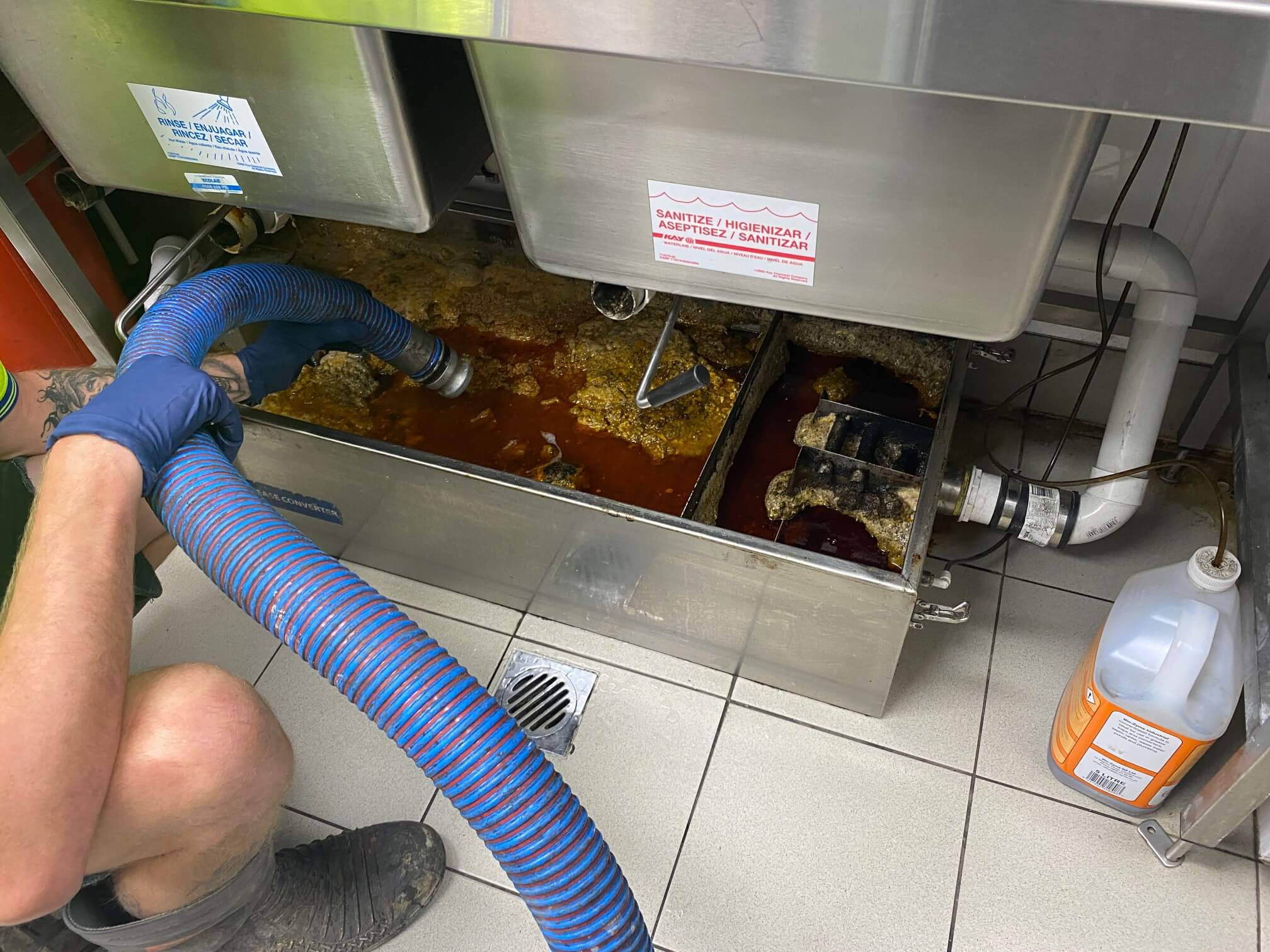 Grease Trap Cleaning in Grapevine